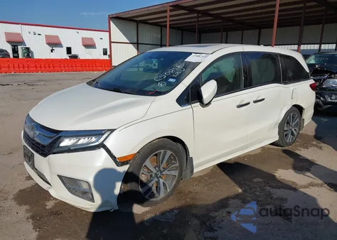 2018 Honda Odyssey Elite from USA, damaged, VIN 5FNRL6H98JB042262